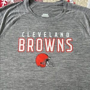 Cleveland Browns Gray Short Sleeve Tee